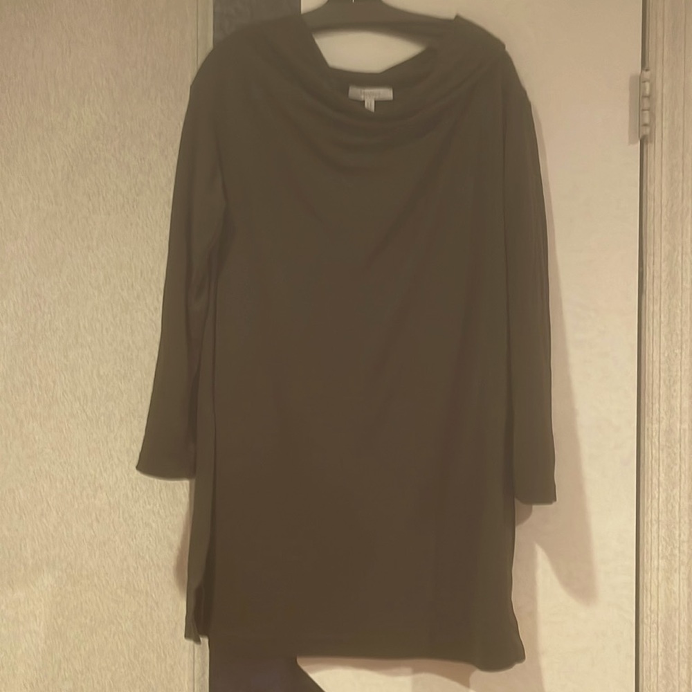 Dress blouse olive green